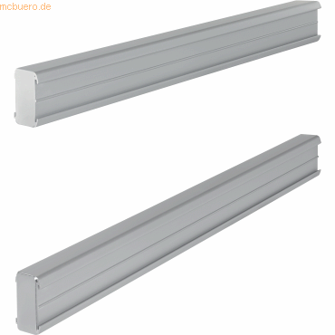 Nobo T-Karten-Rahmenprofil Kartenträgermodul 481mm grau VE=2 Stück Nobo T-Karten-Rahmenprofil Kartenträgermodul 481mm grau VE=2 Stück von Nobo