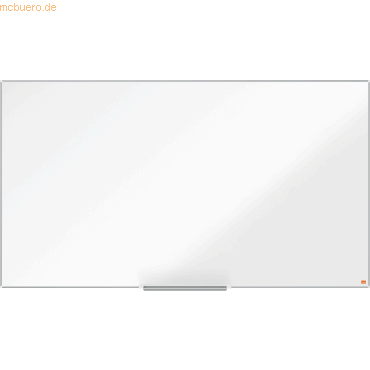 Nobo Whiteboard Impression Pro Stahl Widescreen 70 Zoll magnetisch wei von Nobo