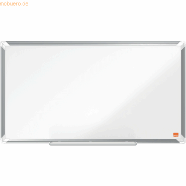 Nobo Whiteboard Premium Plus Emaille Widescreen 32 Zoll magnetisch Alu von Nobo