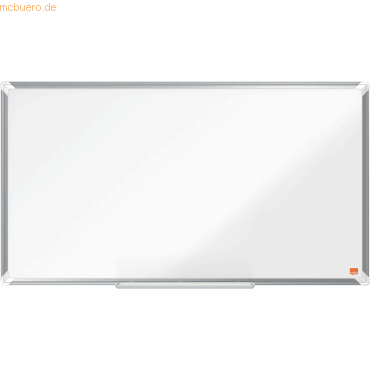 Nobo Whiteboard Premium Plus Stahl Widescreen 40 Zoll magnetisch weiß von Nobo