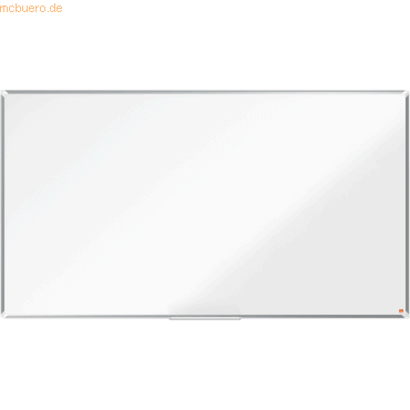 Nobo Whiteboard Premium Plus Stahl Widescreen 85 Zoll magnetisch weiß von Nobo