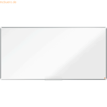 Nobo Whiteboard Premium Plus Stahl magnetisch 2000x1000mm weiß von Nobo