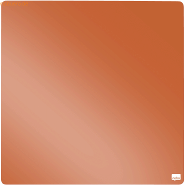 Nobo Whiteboard Stahl magnetisch 360x360mm orange von Nobo