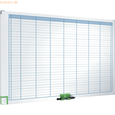 Nobo Wochenplaner Performance 900x600x27mm weiß magnetisch von Nobo