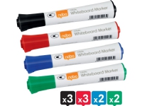 Whiteboardmarker Glide rund Nobo ass./10 von Nobo