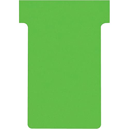nobo® Einsteckkarte, Größe 2, 85 x 60 mm, 170 g/m², grün (100 Stück), Sie erhalten 1 Packung á 100 Stück von Nobo
