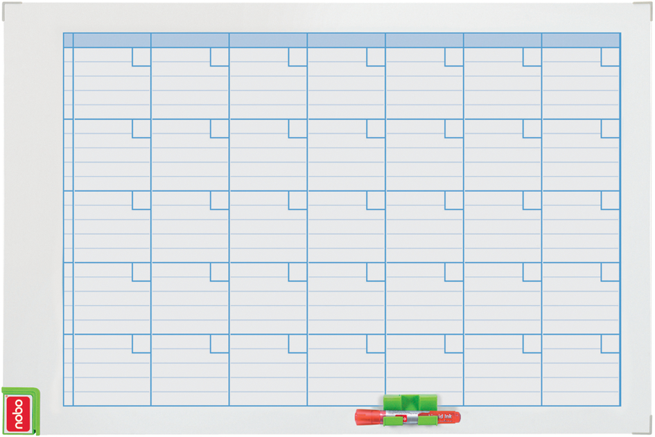 nobo Monatsplaner Performance, (B)900 x (H)600 mm von Nobo