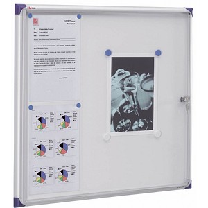 nobo Schaukasten Pacific silber 6x DIN A4 nobo Schaukasten Pacific silber 6x DIN A4 von Nobo