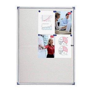 nobo Schaukasten Pacific silber 9x DIN A4 nobo Schaukasten Pacific silber 9x DIN A4 von Nobo