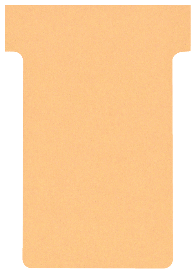 nobo T-Karten, Größe 2 / 60 mm, 170 g/qm, beige von Nobo