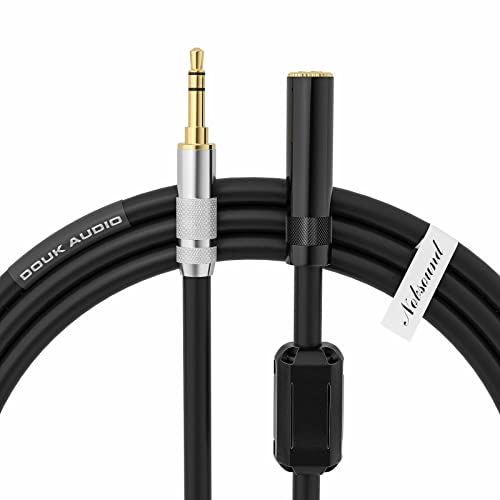 Douk Audio 3.5mm Male to Female Headphone Extension Cable Cord Gold-Plated (1 m & 3.3 ft) von Nobsound
