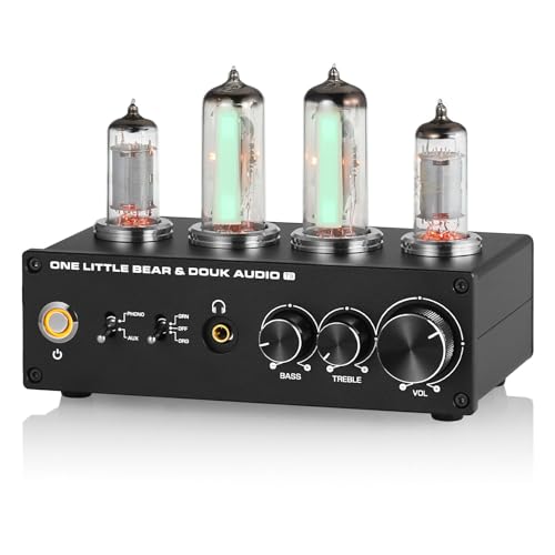 HiFi 6E2 Röhrenvorverstärker Phono Preamp for MM/MC Turntables Headphone Amp von Nobsound
