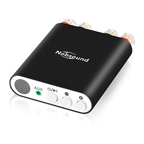 Mini Bluetooth 5.0 DSP Digital Amplifier Stereo Integrierter Leistungsverstärker 200W Verstärker(Nobsound TA-21) von Nobsound