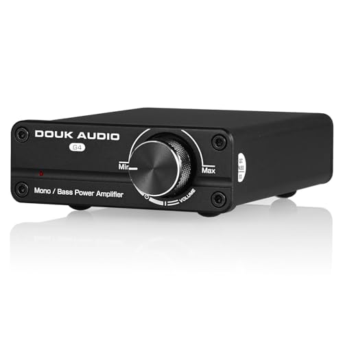 Douk Audio G4 Mini Subwoofer Verstärker oder Vollfrequenz Monokanal Leistungsverstärker mit 100W Amplifier von Nobsound