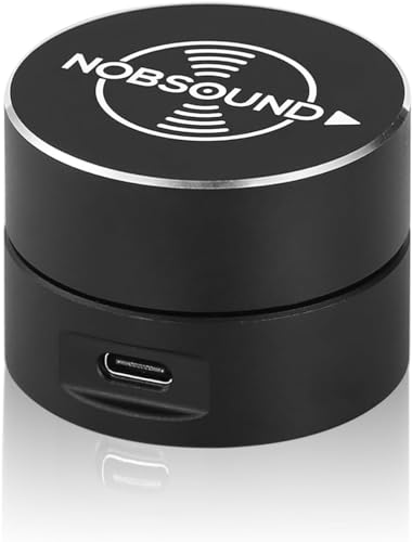 Nobsound DV-01 - USB-Lautstärkeregler für PC mit Windows, Mac, Android, iOS - Mini Format, Stummschaltung, Atmendes Licht von Nobsound