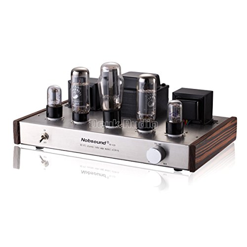 Nobsound HiFi EL34 Valve Tube Amplifier Classic 2.0 Channel Stereo Single-Ended Class A Röhrenverstärker Power Verstärker 12W x2 von Nobsound