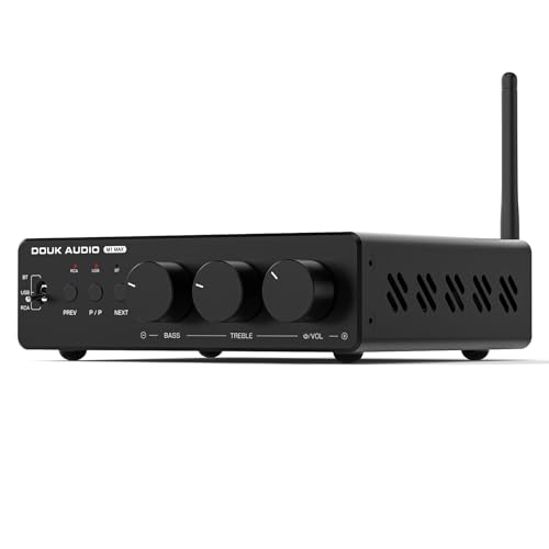 Nobsound HiFi TPA3255 Leistungsverstärker Bluetooth Empfänger Heim Stereo Verstärker U-Disk Player (M1 MAX) von Nobsound