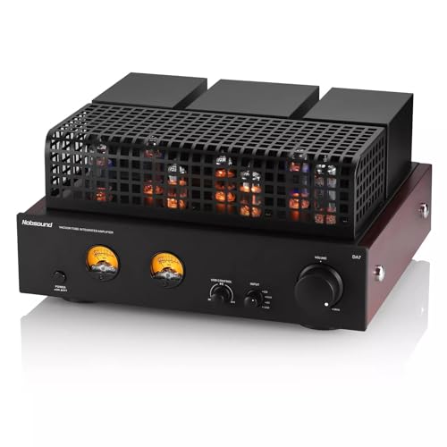 Nobsound HiFi-Verstärker mit Bluetooth: Vakuum Röhreverstärker DAC VU Meter 6P1+6N1 Stereo Amplifier für Lautsprecher Nobsound HiFi-Verstärker mit Bluetooth: Vakuum Röhreverstärker DAC VU Meter 6P1+6N1 Stereo Amplifier für Lautsprecher von Nobsound