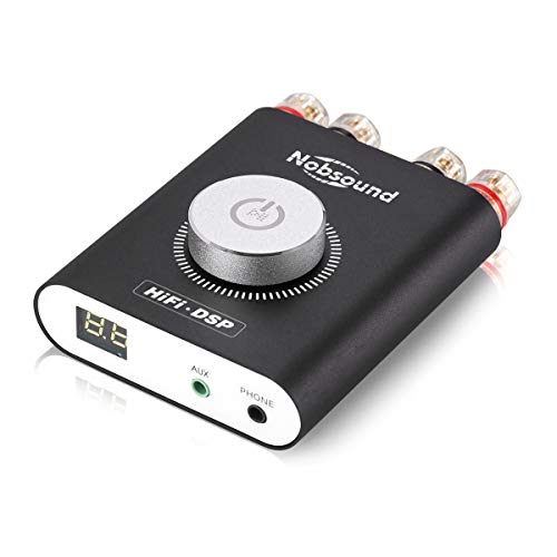 Nobsound NS-20G 200W Audio Verstärker, Mini Digitaler Leistungsverstärker mit Bluetooth 5.0 für HiFi Stereo von Nobsound