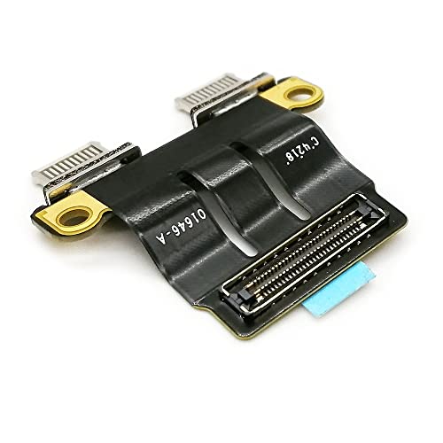 820-00484-02 DC Power Jack I/O USB-C Board Flex Kabel Ersatz für MacBook Pro 13 Zoll 15 Zoll A1706 A1707 A1708 (Ende 2016-Mitte 2017) von Nockchawon