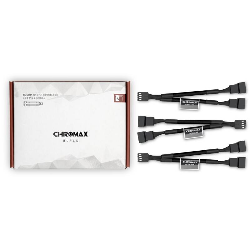 NA-SYC1 chromax black, Y-Kabel von Noctua