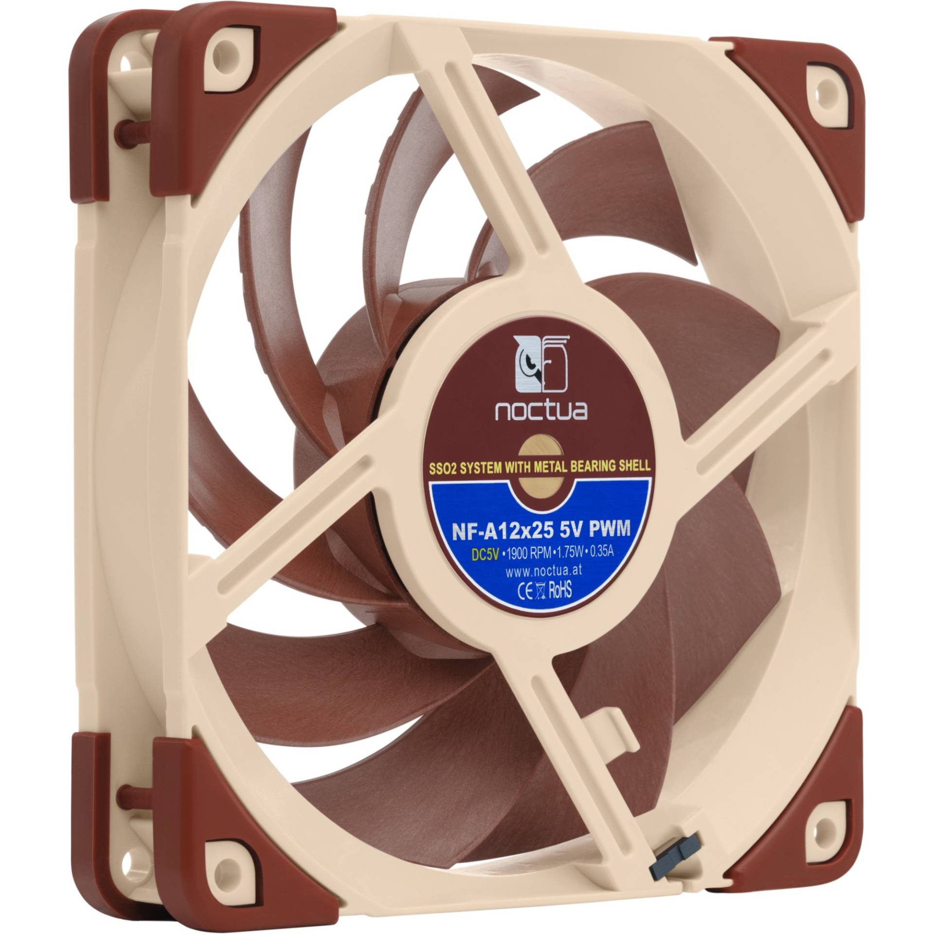 NF-A12x25 5V PWM, Gehäuselüfter NF-A12x25 5V PWM, Gehäuselüfter von Noctua