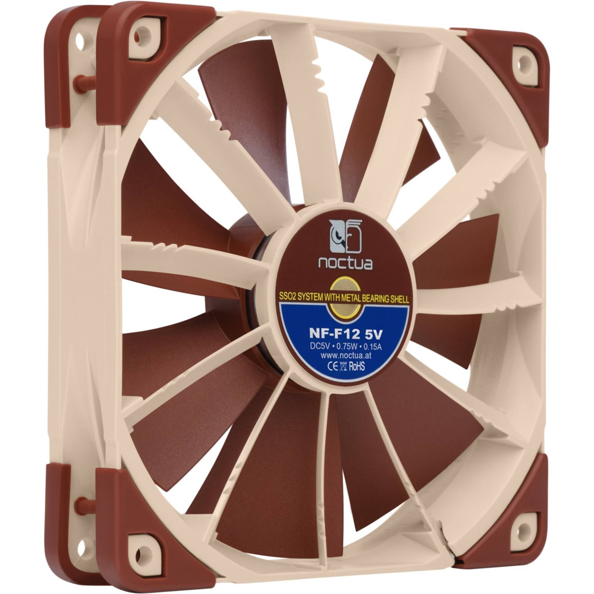 NF-F12 5V, Gehäuselüfter NF-F12 5V, Gehäuselüfter von Noctua