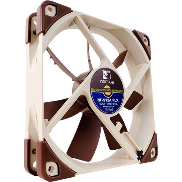 NF-S12A FLX, Gehäuselüfter NF-S12A FLX, Gehäuselüfter von Noctua