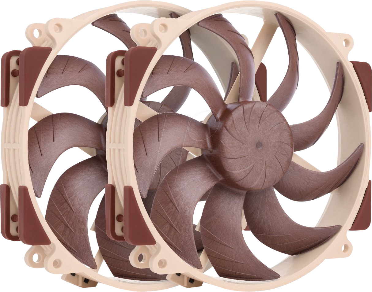 NO 100662 - NOCTUA NF-A14-x25r G2 PWM Sx2-PP, 2x 140 mm NO 100662 - NOCTUA NF-A14-x25r G2 PWM Sx2-PP, 2x 140 mm von Noctua
