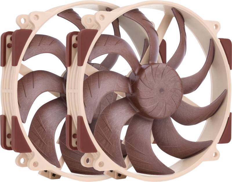 NO 100662 - NOCTUA NF-A14-x25r G2 PWM Sx2-PP, 2x 140 mm von Noctua
