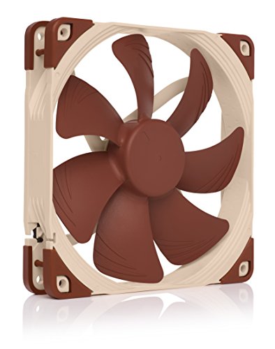 Noctua Bundle: 3X NF-A14 FLX, Leiser Premium-Lüfter, 3-Pin (140mm, Braun) von Noctua