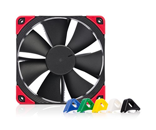 Noctua Bundle: 5x NF-F12 PWM chromax.black.swap, Leiser Premium-Lüfter, 4-Pin (120mm, Schwarz) von Noctua