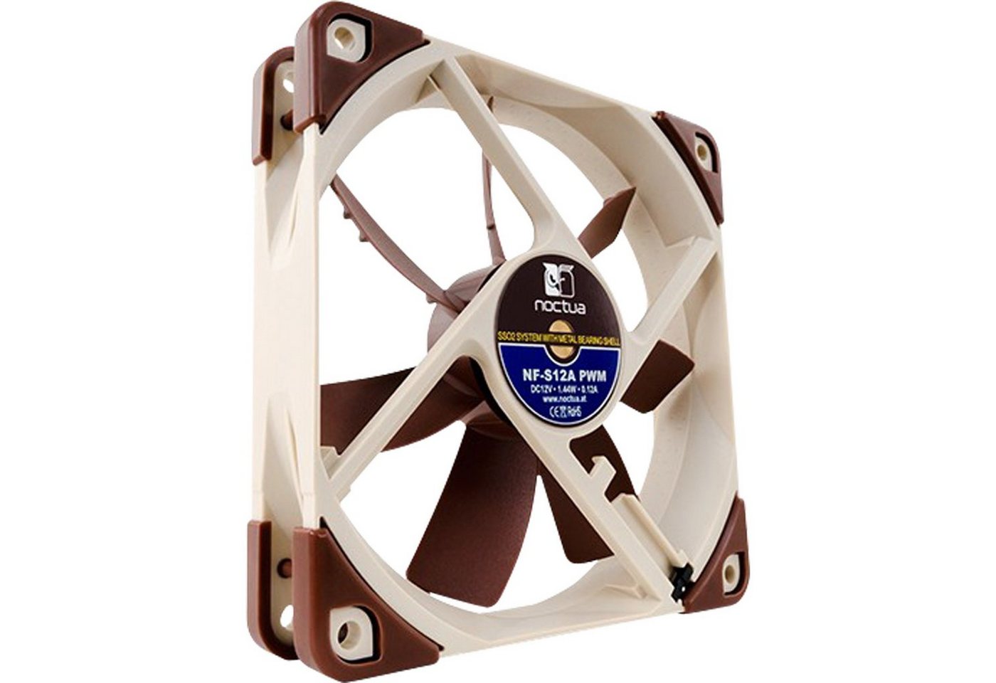 Noctua Gehäuselüfter Noctua NF-S12A PWM, Gehäuselüfter von Noctua