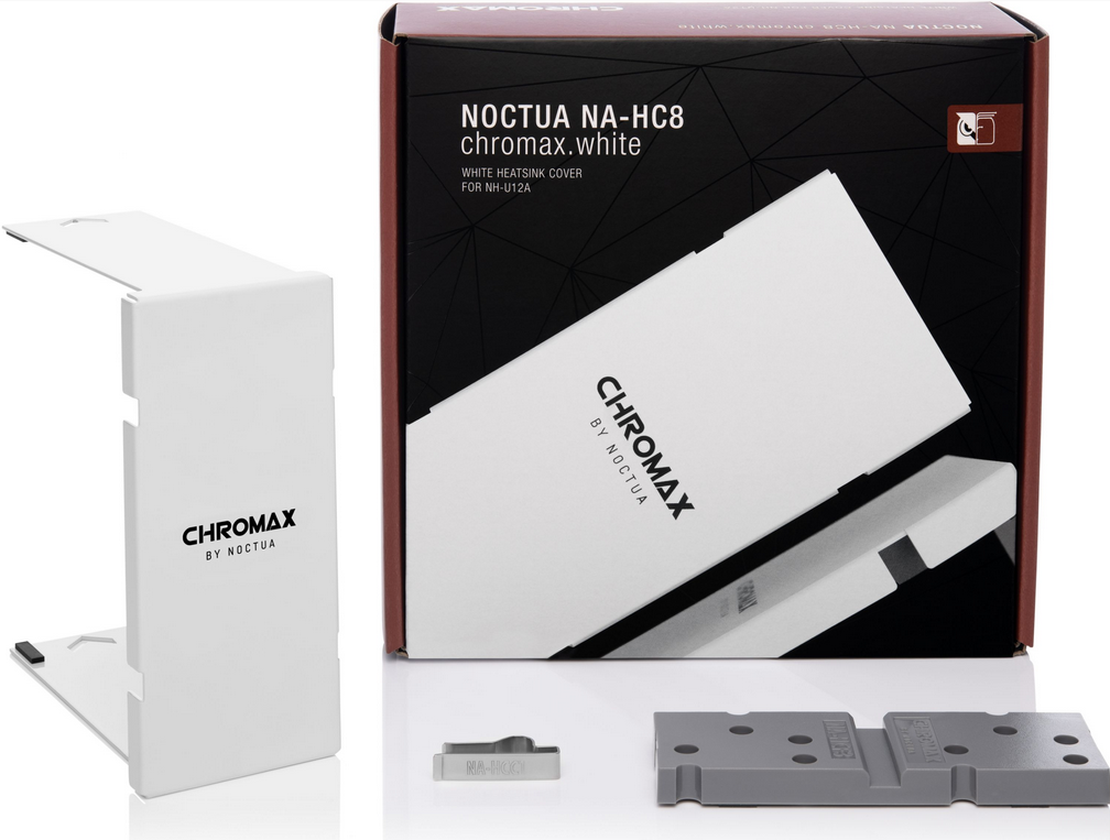 Noctua NA-HC8 - Montageplatte - Weiß - 175 mm - 75 mm - 195 mm - 241 g (NA-HC8 chromax.white) von Noctua