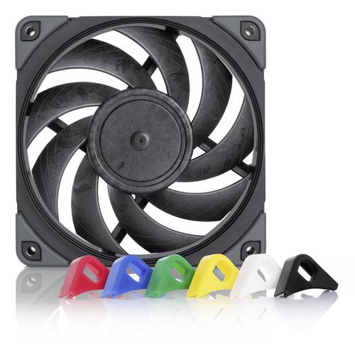 Noctua NF-A12X25 PWM chromax.black.swap PC-Gehäuse-Lüfter Schwarz (B x H x T) 120 x 25 x 120mm von Noctua