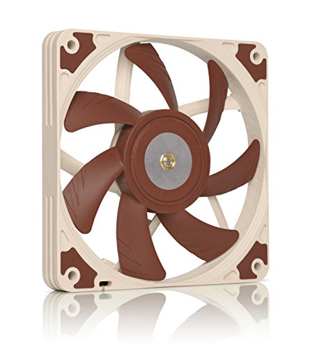 Noctua NF-A12x15 FLX, Leiser Schmaler Premium Lüfter, 3-Pin (120x15mm, Braun) von Noctua