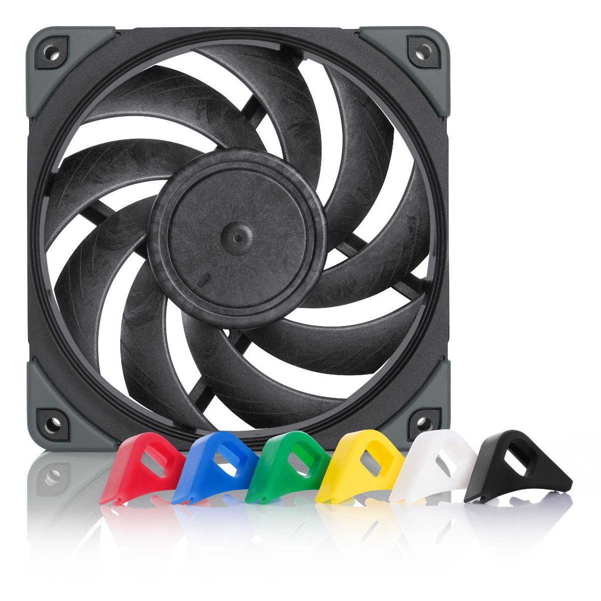 Noctua NF-A12x25 PWM chromax.black.swap | 120mm Gehäuselüfter von Noctua