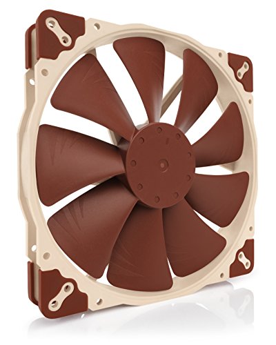 Noctua NF-A20 5V, Leiser Premium-Lüfter mit USB Stromadapterkabel, 3-Pin, 5V Version (200x30mm, Braun) von Noctua