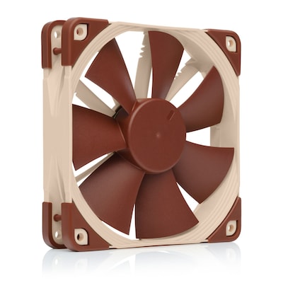 Noctua NF-F12 5V 120x120x25mm, 3-Pin (1500rpm, 22,4dB(A), 93,4m³/h) von Noctua