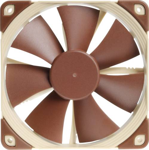 Noctua NF-F12-PWM PC-Gehäuse-Lüfter Braun, Beige (B x H x T) 120 x 120 x 25mm von Noctua