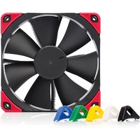 xNoctua NF-F12 PWM chromax.black.swap 120x120x25mm, 4Pin PWM (1500rpm, 22,4dB(A)) von Noctua