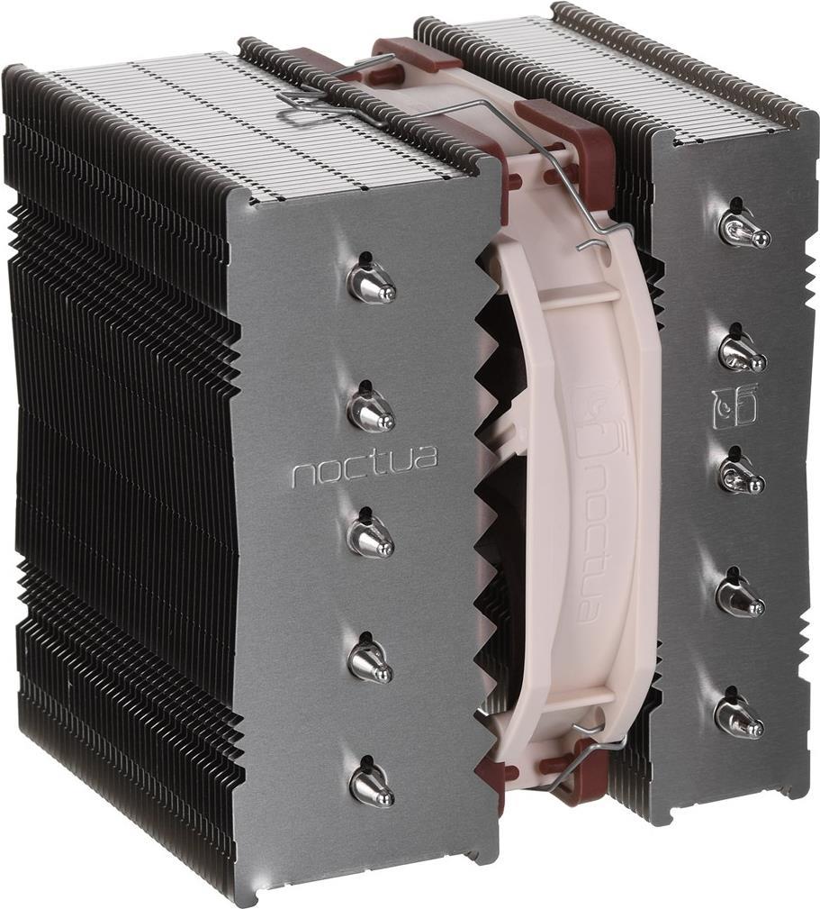 Noctua NH-D12L - Prozessor-Luftkühler - (für: LGA1700, LGA1150, LGA1151, LGA1155, LGA1156, LGA1200, LGA2011, LGA2066, AM4, AM5, LGA2011-3 (Square ILM), LGA2011-0) - Kupfersockel und Kühlrohre mit Aluminiumkühlrippen - 120 mm (NH-D12L) von Noctua