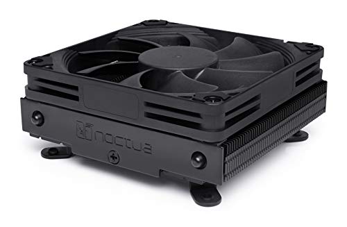 Noctua NH-L9i chromax.black, Premium Low-Profile CPU Kühler für Intel LGA1200 & LGA115x (Schwarz) von Noctua