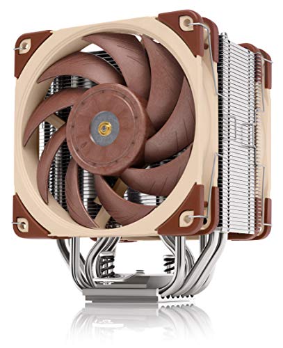 Noctua NH-U12A, CPU Kühler in Premium-Qualität mit leisen NF-A12x25 PWM Hochleistungslüftern (120mm, Braun) von Noctua