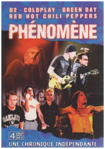 U2, Coldplay, Green Day & Chilies : Phenomenes - Coffret 4 DVD von Nocturne