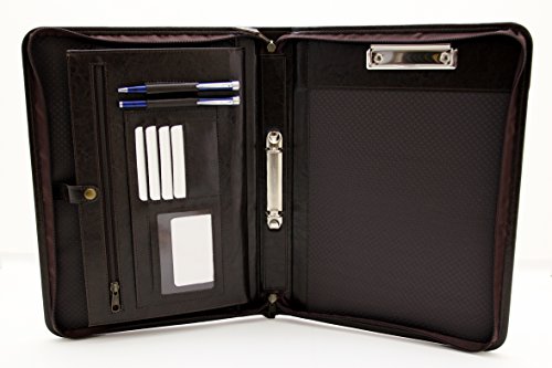 Noda (Faux PU Leder Business Präsentation Meeting Konferenz A4 Ordner 2 Ring Binder braun Noda (Faux PU Leder Business Präsentation Meeting Konferenz A4 Ordner 2 Ring Binder braun von Noda
