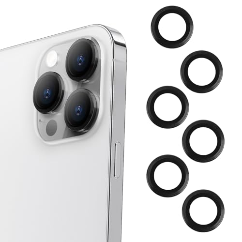 Nodcows Kameraschutzfolien für iPhone 15 Pro 6,1 Zoll und 6,7 Zoll, 9H Härte, kratzfest und stabil von Nodcows