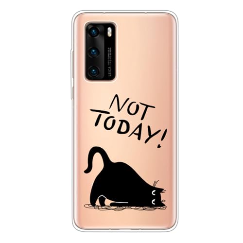 Nodigao Kompatibel für Honor X6b 4G Hülle Silikon Klar Transparent Durchsichtig Ultra Dünn Tier Muster Motiv Lustig Design Hüllen Handyhülle Tasche Case - Kat Nodigao Kompatibel für Honor X6b 4G Hülle Silikon Klar Transparent Durchsichtig Ultra Dünn Tier Muster Motiv Lustig Design Hüllen Handyhülle Tasche Case - Kat von Nodigao