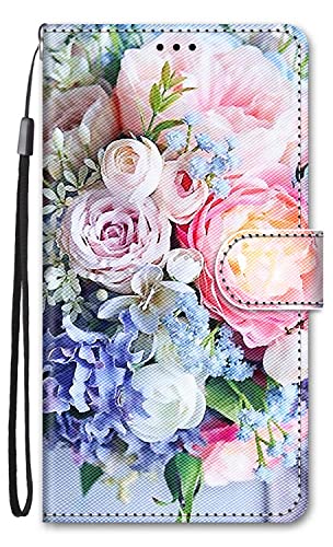 Nodigao für iPhone 16 Hülle Leder Magnetisch Kickstand mit Kartenfach Tier Muster Motiv Book Flip Hüllen Handyhülle Tasche Case - Blume Nodigao für iPhone 16 Hülle Leder Magnetisch Kickstand mit Kartenfach Tier Muster Motiv Book Flip Hüllen Handyhülle Tasche Case - Blume von Nodigao