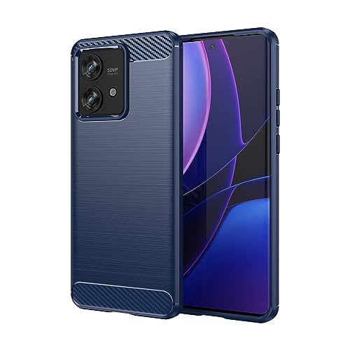 Nodigo Kompatibel für Motorola Edge 40 Neo Hülle Silikon Ultra Dünn Slim Matt TPU Einfarbig Hüllen Handyhülle Gummi Cover Bumper Case - Blau von Nodigo-EU